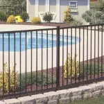 Aluminum Fence with Pool