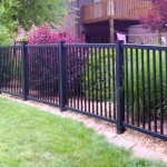 Black Alum Fence