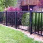 Black Alum Fence