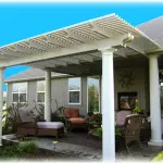 aluminum pergola