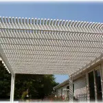 aluminum shade structure 1